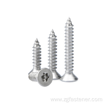 SUS304 Stainless steel Plum countersunk head tapping screw